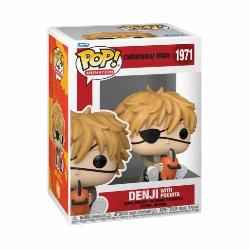 Figura Funko Pop! Chainsaw Man Denji 9 cm [1]