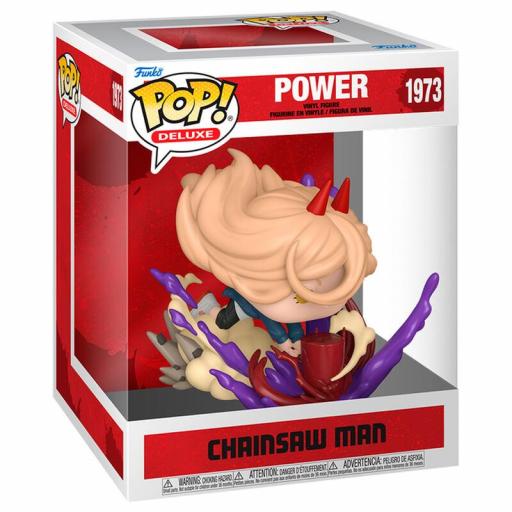 Figura Funko Pop! Chainsaw Man Power with Blood Hammer Deluxe 9 cm [1]