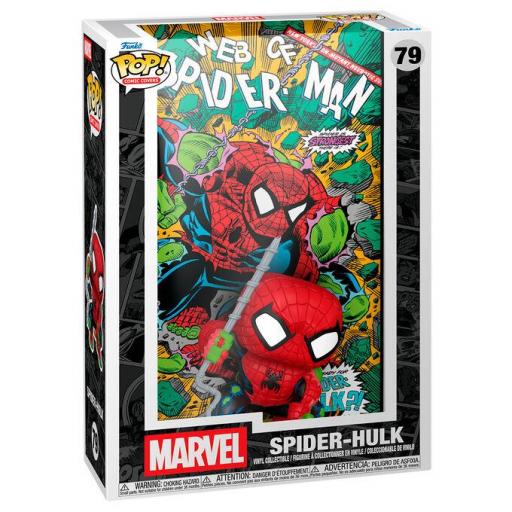Figura Funko Pop! Comic Covers Marvel Web of SpiderMan Spider Hulk 27 cm