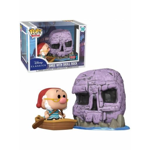 Figura Funko Pop! Disney Classics Peter Pan Smee y roca calavera 9 cm [1]