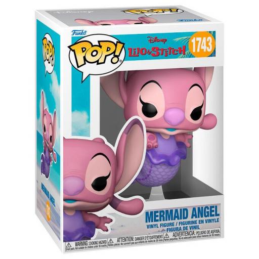 Figura Funko Pop! Disney Lilo & Stitch Angel Mermaid 9 cm [3]