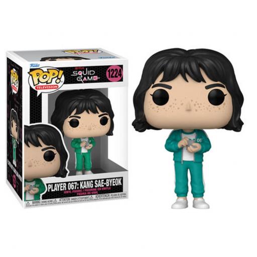 Figura Funko Pop! El Juego del Calamar Jugador 067 Kang Sae Byeok 9 cm