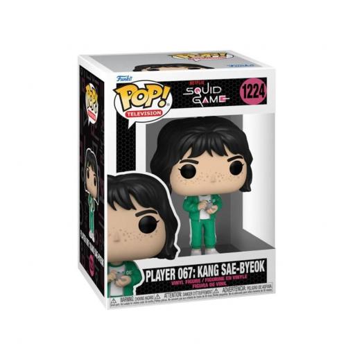 Figura Funko Pop! El Juego del Calamar Jugador 067 Kang Sae Byeok 9 cm [1]