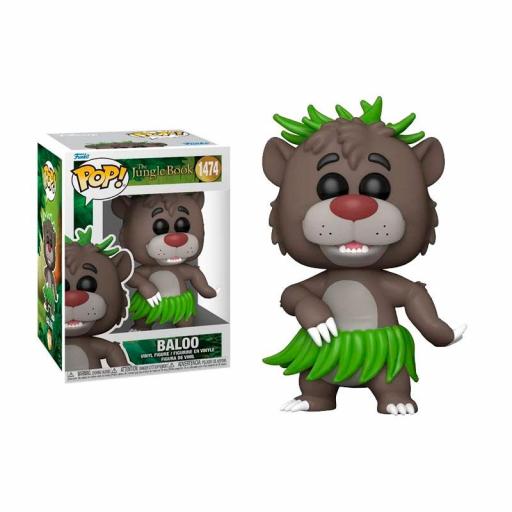 Figura Funko Pop! El Libro de la Selva Baloo Bailando 9 cm [1]