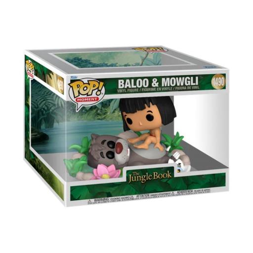 Figura Funko Pop! El Libro de la Selva Baloo y Mowgli 9 cm [2]