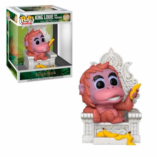 Figura Funko Pop! El Libro de la Selva Louie Trono 9 cm [1]
