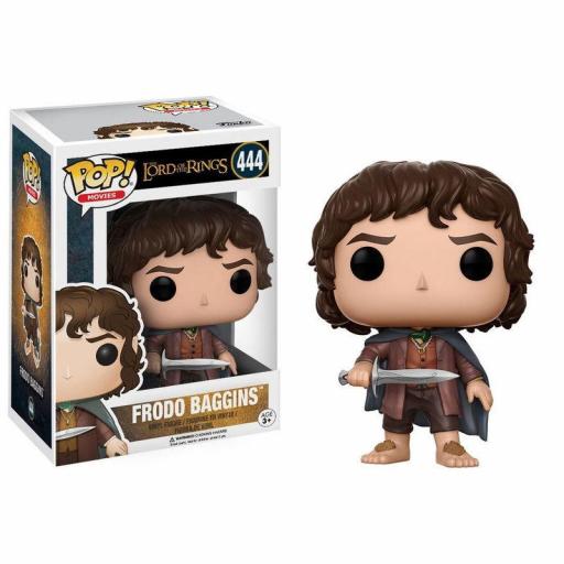 Figura Funko Pop! El Señor de los Anillos Frodo Baggins (Chase Aleatorio) 9 cm [3]