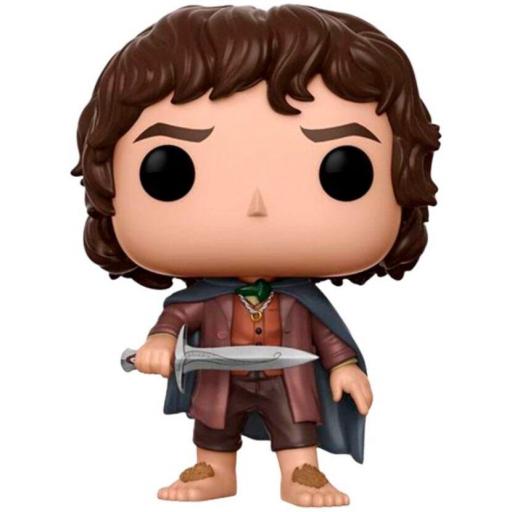 Figura Funko Pop! El Señor de los Anillos Frodo Baggins (Chase Aleatorio) 9 cm [1]