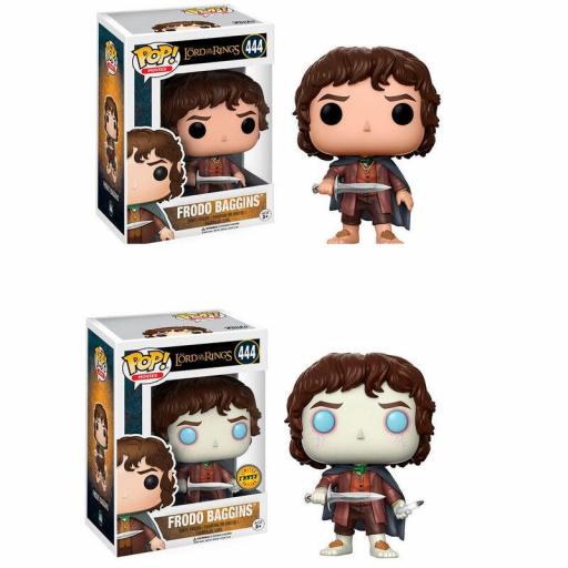 Figura Funko Pop! El Señor de los Anillos Frodo Baggins (Chase Aleatorio) 9 cm