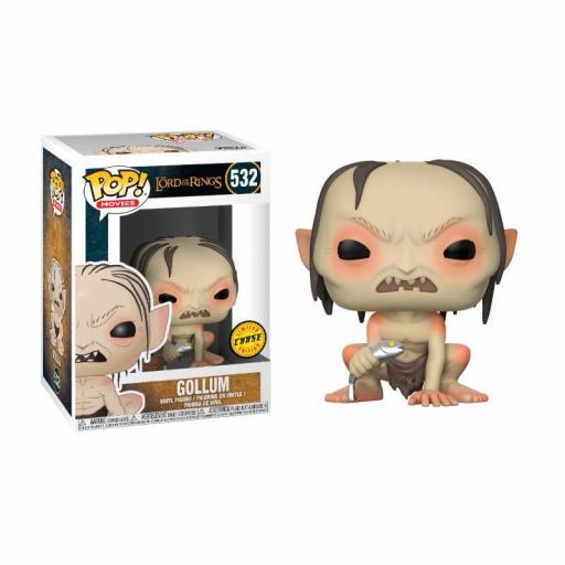Figura Funko Pop! El Señor de los Anillos Gollum (Chase Aleatorio) 9 cm [2]
