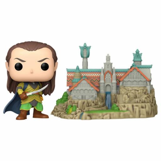 Figura Funko Pop! El Señor de los Anillos Lord Elrond with Rivendell 9 cm [0]
