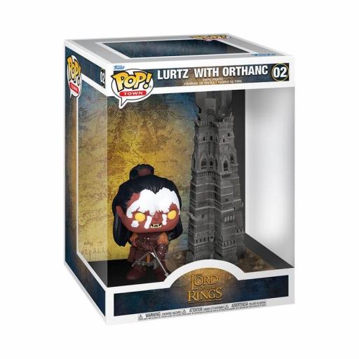 Figura Funko Pop! El Señor de los Anillos Lurtz with Orthanc 11 cm [2]