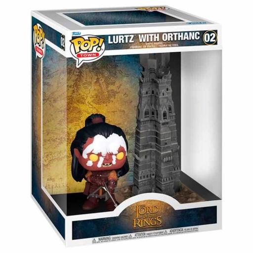 Figura Funko Pop! El Señor de los Anillos Lurtz with Orthanc 11 cm [1]