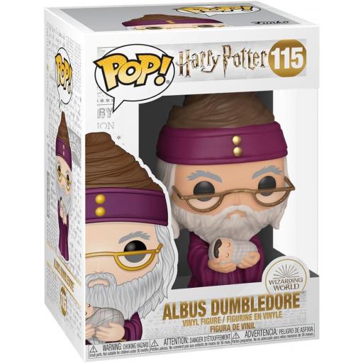 Figura Funko Pop! Harry Potter Dumbledore con Harry Bebe 9 cm [1]