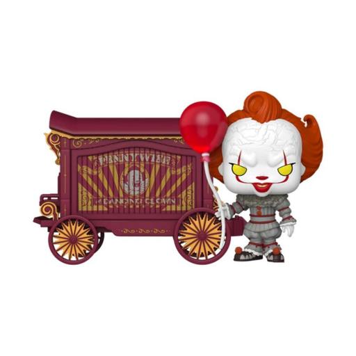 Figura Funko Pop! IT Welcome to Derry Pennywise y vagón 9 cm [0]