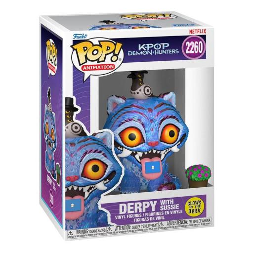 Figura Funko Pop! Kpop Demon Hunters Derpy with Sussie Glow  9 cm [2]