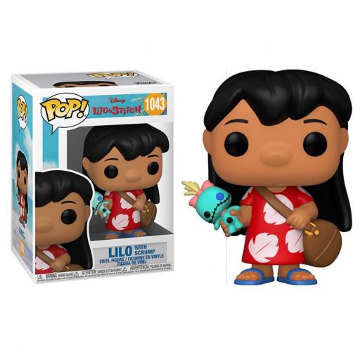 Figura Funko Pop! Lilo y Stitch: Lilo con muñeco 9 cm