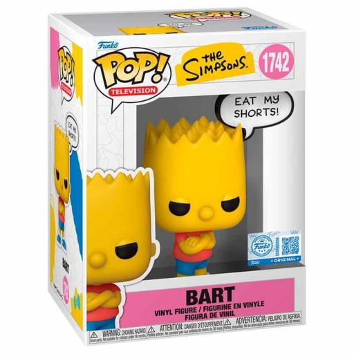 Figura Funko Pop! Los Simpsons Bart Exclusive 9 cm [1]