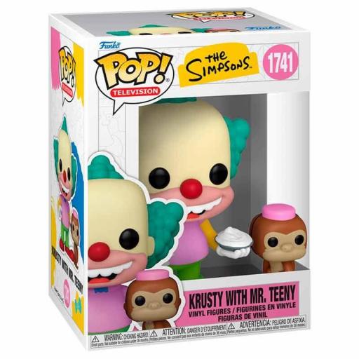 Figura Funko Pop! Los Simpsons Krusty with Mr. Teeny 9 cm [1]