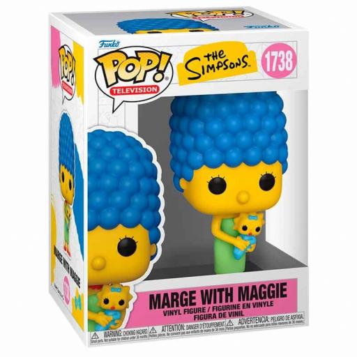 Figura Funko Pop! Los Simpsons Marge with Maggie 9 cm [1]