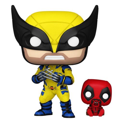 Figura Funko Pop! Marvel Deadpool 3 Wolverine Babypool 9 cm