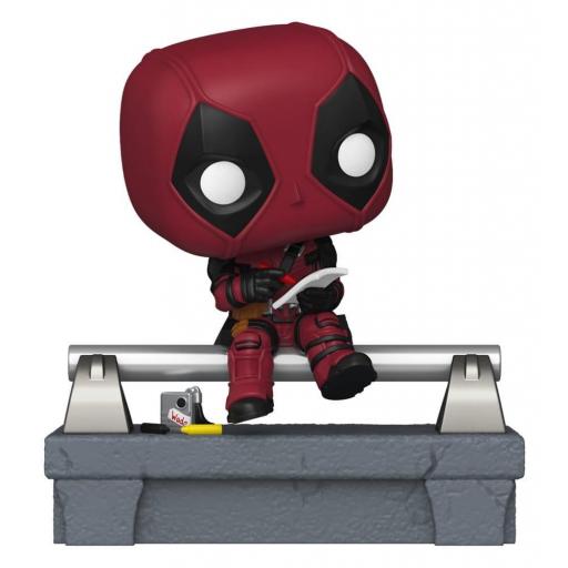 Figura Funko Pop! Marvel Deadpool on Bridge Deluxe 9 cm [0]