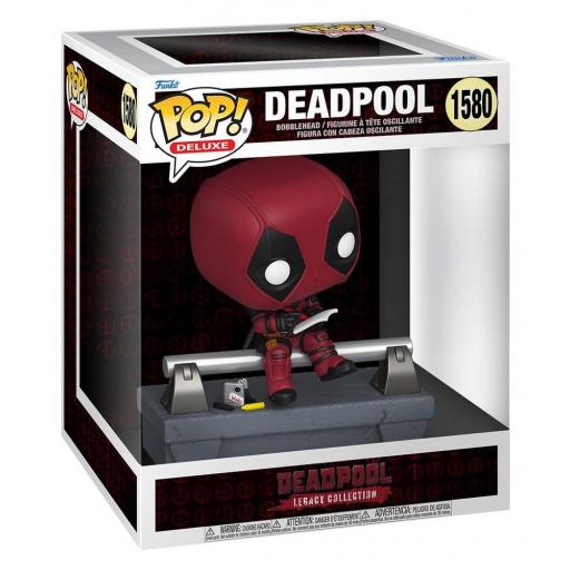 Figura Funko Pop! Marvel Deadpool on Bridge Deluxe 9 cm [3]