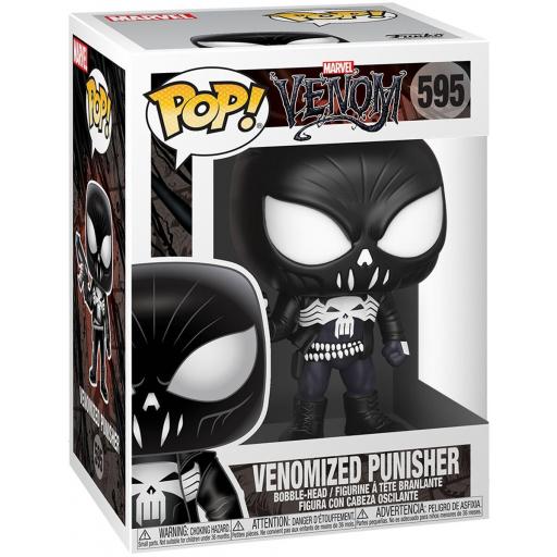 Figura Funko Pop! Marvel Venomized Punisher 9 cm [2]