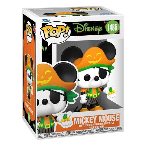 Figura Funko Pop! Mickey Mouse Halloween Pirata 9 cm [2]