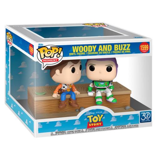 Figura Funko Pop! Moment Disney Pixar Toy Story Woody y Buzz 12 cm [1]