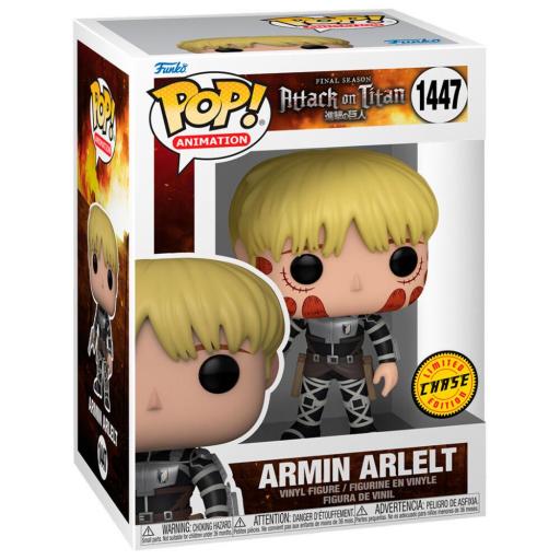 Figura Funko Pop! Moments Attack On Titan Armin Arlelt Chase 9 cm [1]