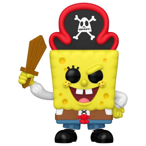 Figura Funko Pop! Movies Bob Esponja Bob Pirata 9 cm [0]