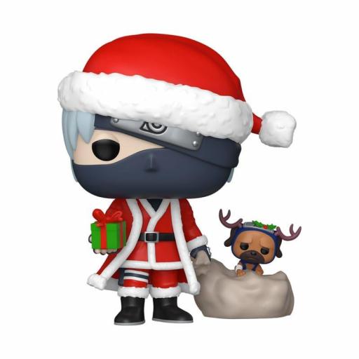Figura Funko Pop! Naruto Shippuden Kakashi & Pakkun Holidays 9 cm [0]