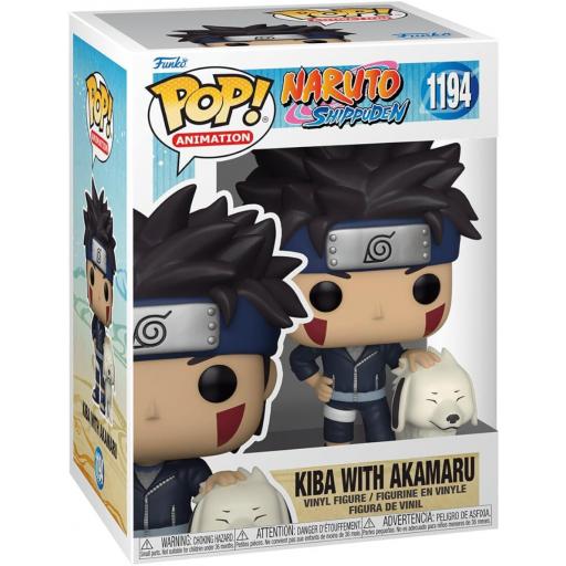 Figura Funko Pop! Naruto Shippuden Kiba & Akamaru 9 cm [1]