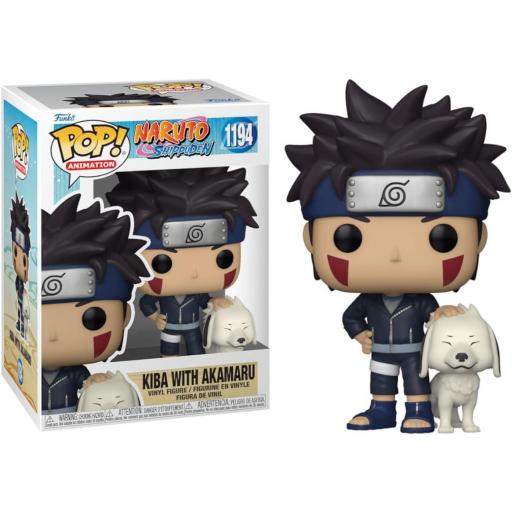 Figura Funko Pop! Naruto Shippuden Kiba & Akamaru 9 cm [2]
