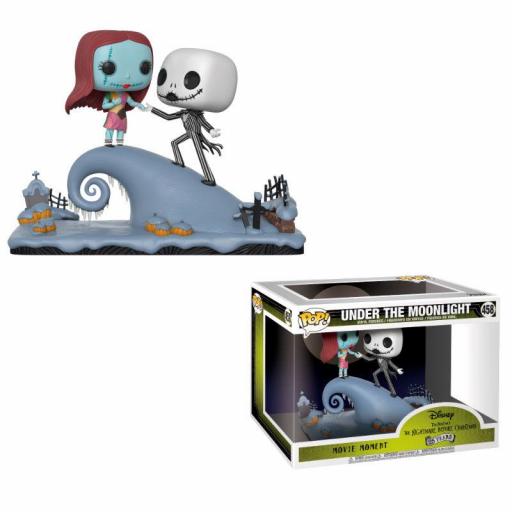 Figura Funko Pop! Pesadilla Antes de Navidad Jack & Sally Hill Disney 9 cm [1]