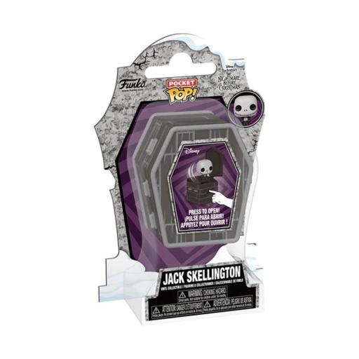 Figura Funko Pop! Pesadilla Antes de Navidad Jack Pocket Pop 6 cm [1]