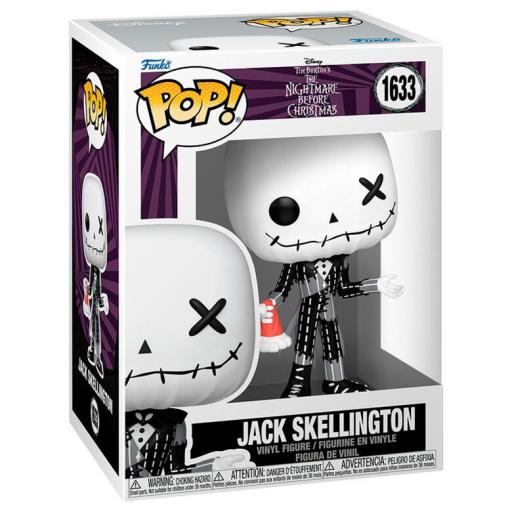 Figura Funko Pop! Pesadilla Antes de Navidad Jack Skellington Disney 9 cm [3]