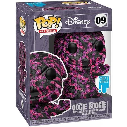 Figura Funko Pop! Pesadilla Antes de Navidad Oogie Boogie Artist Series 9 cm [1]