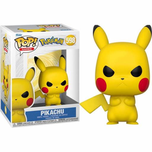 Figura Funko Pop! Pokemon Pikachu enfadado 9 cm [1]