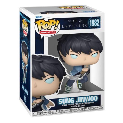 Figura Funko Pop! Solo Leveling Sung Jinwoo (chase aleatorio) 9 cm [1]