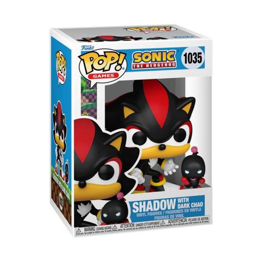 Figura Funko Pop! Sonic Shanow y Dark Chao 9 cm [1]
