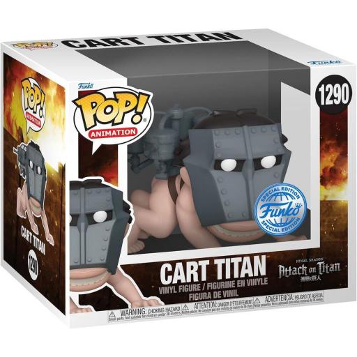 Figura Funko Pop! Special Edition Attack On Titan Cart Titan 9 cm [1]