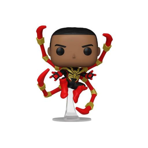 Figura Funko Pop! Spider-Man Miles Morales Iron Spider (Chase Aleatorio) 9 cm [3]