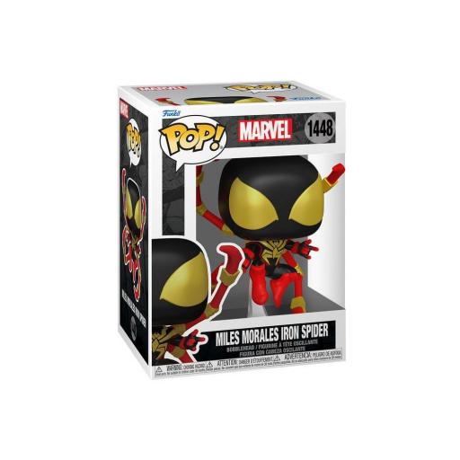 Figura Funko Pop! Spider-Man Miles Morales Iron Spider (Chase Aleatorio) 9 cm [2]