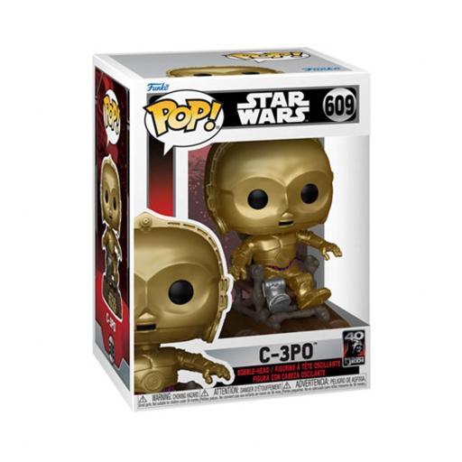 Figura Funko Pop! Star Wars Return of the Jedi 40th Anniversary C3P0 in chair 9 cm [1]