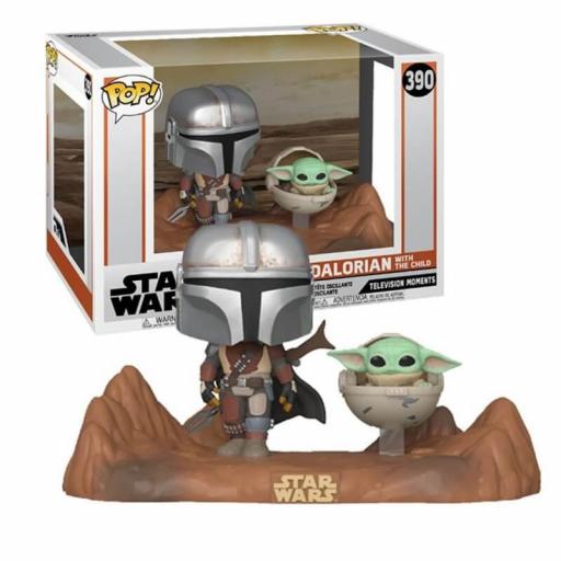 Figura Funko Pop! Star Wars The Mandalorian & Grogu 9 cm [1]