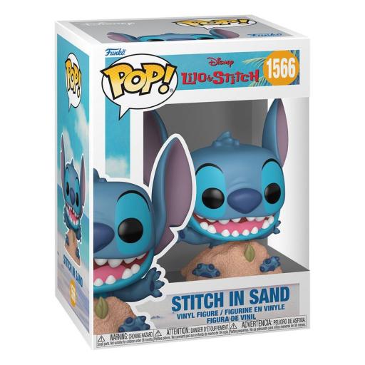 Figura Funko Pop! Stitch en arena 9 cm [1]