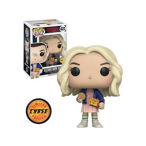Figura Funko Pop! Stranger Things Eleven Eggos (Opción Chase) 9 cm [4]