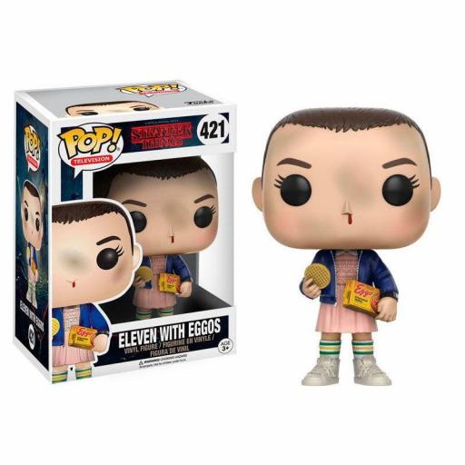 Figura Funko Pop! Stranger Things Eleven Eggos (Opción Chase) 9 cm